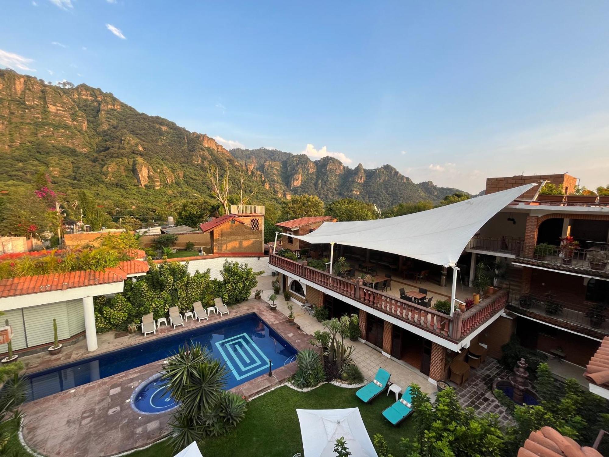 Hotel Hacienda Ventana Del Cielo Tepoztlán Exteriér fotografie